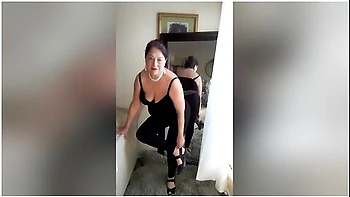 Masturbating & Fingering My Hairy Granny Pussy To Soil And Wet My Panties Going To New Home!