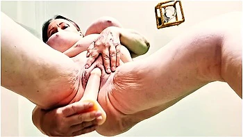 Very Horny Ganny Fucking Hard Herself