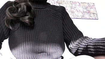 German Stepmom Lady Victoria Valente JOI: Cum on Sweater Taboo Encounter Before Wedding