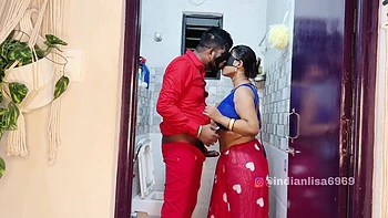 Stepson Caught Stepmom Fucking With Plumber