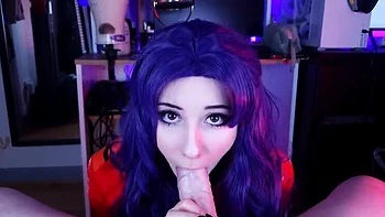 Miss Moons as Misato Katsuragi Takes Shinji's Virginity - Big Tits Cosplay Fuck & Blowjob