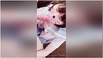 水色セーラーワンヒ02臨海学校に来ていた女の子を時間をかけて口説き落としてフェラから処女まんこに挿入