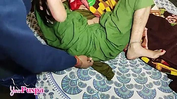 Desi Stepdad Fucks Tight Pussy Step Daughter - First Time Sex Creampie MMS