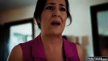 Stepdaughter is licked by busty stepmom