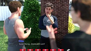 Naughty Neighbors - V0.53 - John Denvers Fucks Nikki and Swallows Cum - Big Tits, Amateur, HD