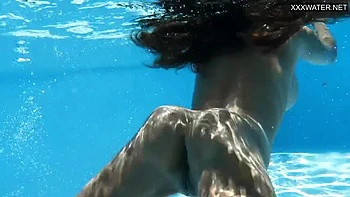 Hungarian MILF Angelica Heart Poolside Fuck With Big Natural Tits