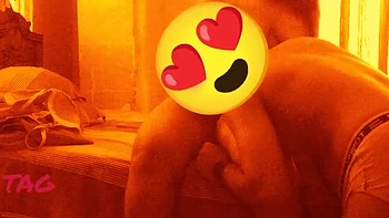 Hot Indian Teen Girlfriend with Big Boobs Loves Boyfriend's Big Cock - Blowjob and Cumshot