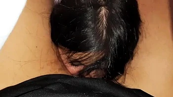 My Girlfriend Studies For Exam While Neighbor Eats My Pussy Under Blanket - Lesbian Threesome Teen Cheating