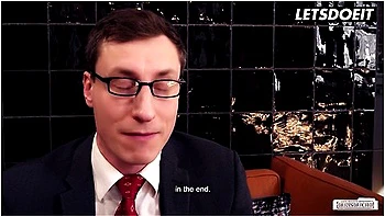 Bimbo Slut Fitness Angel Seduced, Fingered And Banged By Her Nerd Coworker