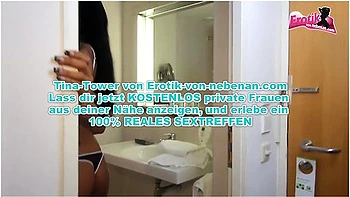 Hot German Chick With Nice Small Tits Takes A Shower