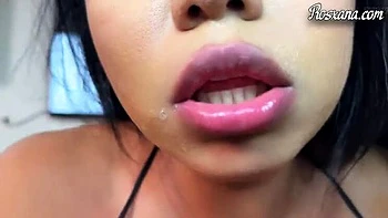 My Stepbrother Records Me on Video Call with Hot Latina Rosxana211 - Anal, Blowjob, and Squirting in HD