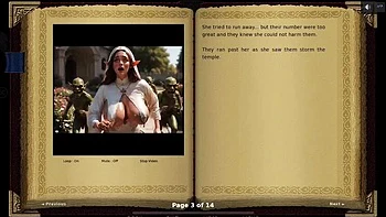 Hot Elf Big Boobs Escape Goblin Sex Animation HD