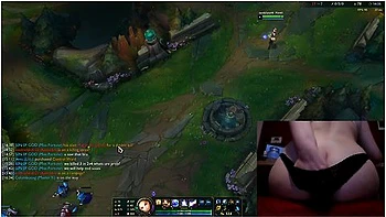 Vibrating Buttplug Fail And Feeding League Of Legends #10 Luna