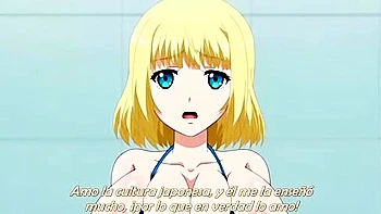 He has his busty wife wear cosplay and thrusts into her over and over again, cumming inside her over and over again.