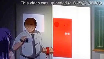 She gets cum in her mouth and squirts, then gets fucked and creampied while walking around the school.