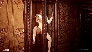 Car Toon - She Locked Herself In A Phone Booth With A Monster So He Could Impregnate Her