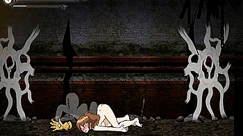 Horny Fast Monster Ghost Caught Up With Her And Then Fucked Her And Her Friend - Car Toon