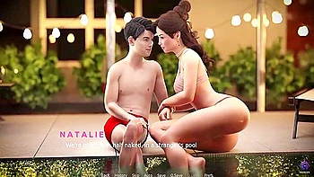 Big Ass Stepsister Wants To Have Sex With Stepbro - 3d Hentai Game - Mist Of Her Body With Car Toon