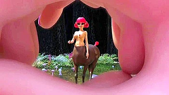 Centaur Girls Fuck Each Other With Big Horse Cocks