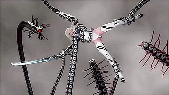 Fearless Warrior Girl Fucked By Big Tentacles Of A Scary Monster