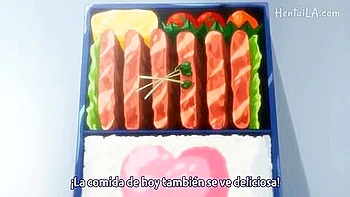 I hug her from behind and insert my finger into her cunnilingus and cum inside her.