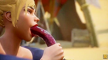 Wild Life - Cute Blonde With Werewolf