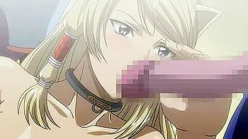 She is put up for auction, given a hand job and a blow job, and is bought by a monster.