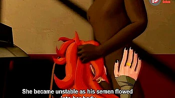 Android 21 Thinks Cum Is Just Like Delicious Candy