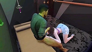 Blowjob In Club Office Sims 4