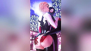 Into The Spiderverse - Hot Spider Gwen - 2