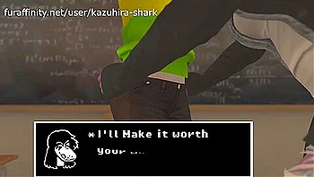 Deltarune Susie Humps Kris After Class