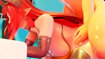 Long & Deep Anal Sex With Succubus