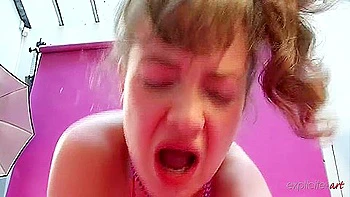 Incredible Busty French Teen 18+ Is The Queen Of Squirting