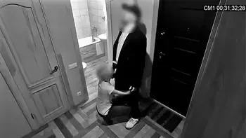 Blowjob in the bathroom