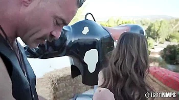 Charles Dera And Alexia Anders - Conquering Charles And Alexias Outdoors Movie