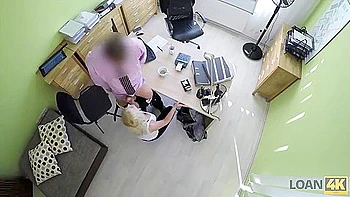 Agent Penetrates Juicy Vagina Of Sweet Client