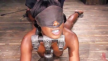 Ana Foxxx - Machine Fucked, Flogged, Shocked And Made To Cum