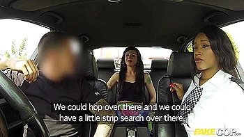 Rookie Female Police Officer Gets Involved In A Threesome With Her Co-worker