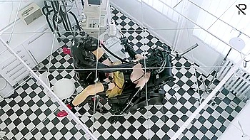 Helpless Rubber Patient Gets Anal And Pussy Treatment While Doctors Examination