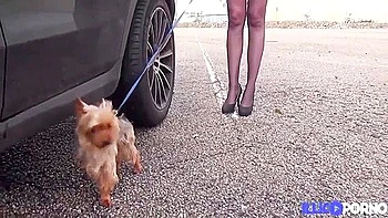 Geraldine, Long Breasts And A Well Dilated Booty