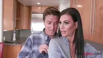 Eggs And Bacon Boning- MILF Fucks Her StepFamily- Melissa Lynn