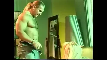 Athletic dude fucks busty blonde Wendy Whoppers hard doggy style and cum on her mouth-watering tits