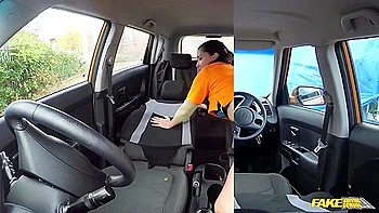 Super Cute Eighteen And Her Driving Instructor In Nasty Cheating Coarse Sex Clip