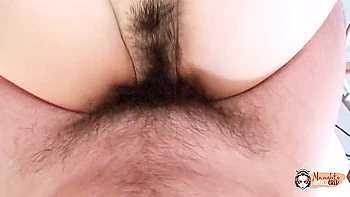 Asian Babe Miu Shinohara Reveals Her Slim Body And Fingering Her Hairy Tight Pussy