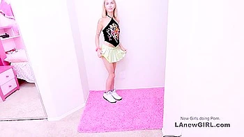 Super Cute Girl With Tiny Body Sucks Cock And Rims