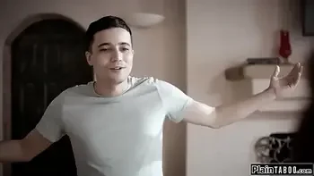 Stepsons anal and dp their busty stepmom