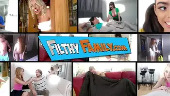 FILTHY FAMILY - Khloe Kapri Seduces New Stepfather While Is In Repose