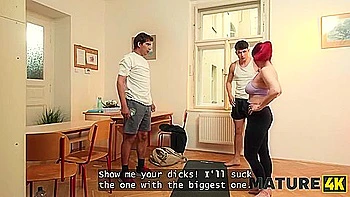 Featuring Melody Mynxs Mature Teacher Action