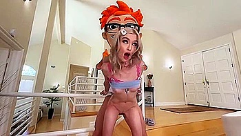 Blonde Burglars Cock Sucking To Big Male Pole Doggy-style: Xozilla Porn Movies Dudes Wild Homecoming With Emma Rosie