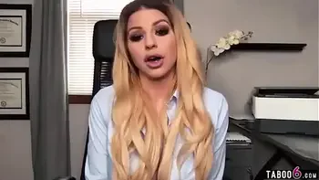 Huge tits employee Brooklyn Chase did not know it was a video chat